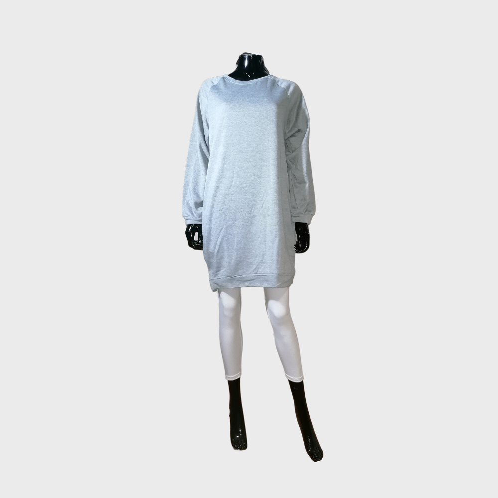 Longer Jumper - Grey